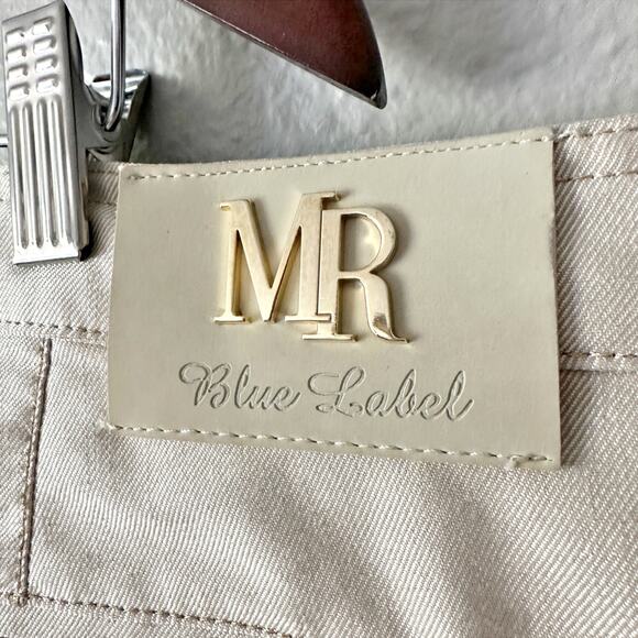 Marina Rinaldi Jeany Champagne Tapered Jeans 37" Inseam Women's Plus Size 22 - Picture 6 of 15